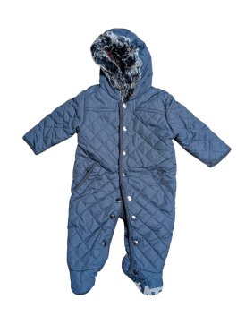 Tmavá zimní kombinéza pro kluky secondhand M&S