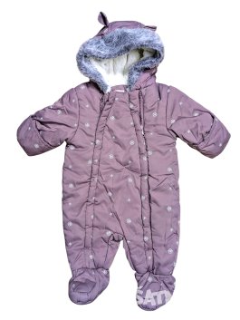 Zimní kombinéza do fialova pro holky secondhand John Roocha