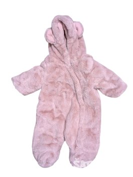 Růžová zimní kombinéza pro holky secondhand Matalan