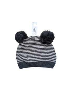 Pruhovaná čepice s bambulkama pro kluky outlet Next