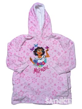Růžová pyžamová mikina pro holky secondhand Disney