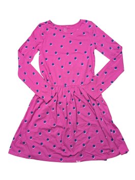 Růžové šaty s puntíky pro holky secondhand John Lewis