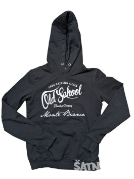 Černá mikina s nápisem pro kluky secondhand Commfyy