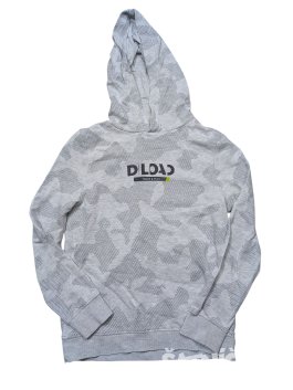 Šedá mikina se vzorem pro kluky secondhand C&A