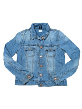 Světlá džínová bunda pro holky secondhand F&F
