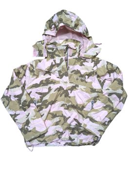 Maskáčová bunda šusťáková pro holky secondhand Camion