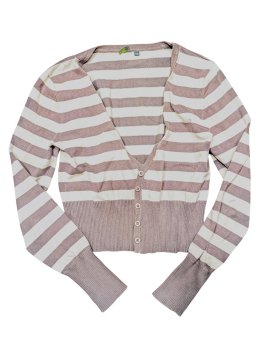 Pruhovaný slabší svetřík pro holky secondhand GreenPoint