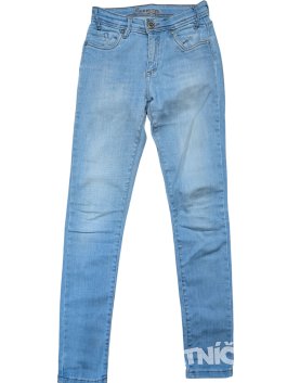 Světle modré džíny pro holky secondhand Foretto Jeans