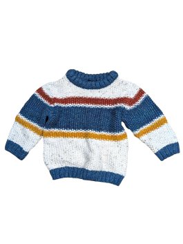 Pruhovaný svetr pro kluky secondhand Next