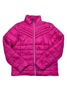 Vínová zimní bunda se šustem pro holky secondhand pepperts