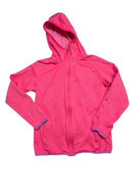 Růžová sportovní mikina žíhaná pro holky secondhand Energetics