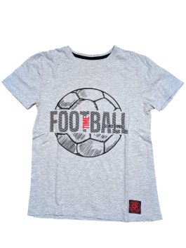 Šedé triko s obrázkem míče pro kluky secondhand Destination