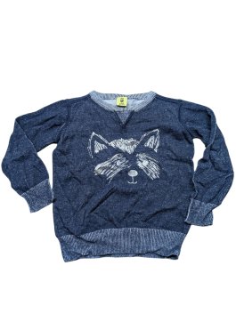Slabý svetřík s kočičkou pro holky secondhand Kiki&Koko