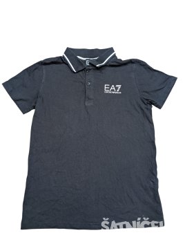 Černá polokošile pro kluky secondhand Emporio Armani